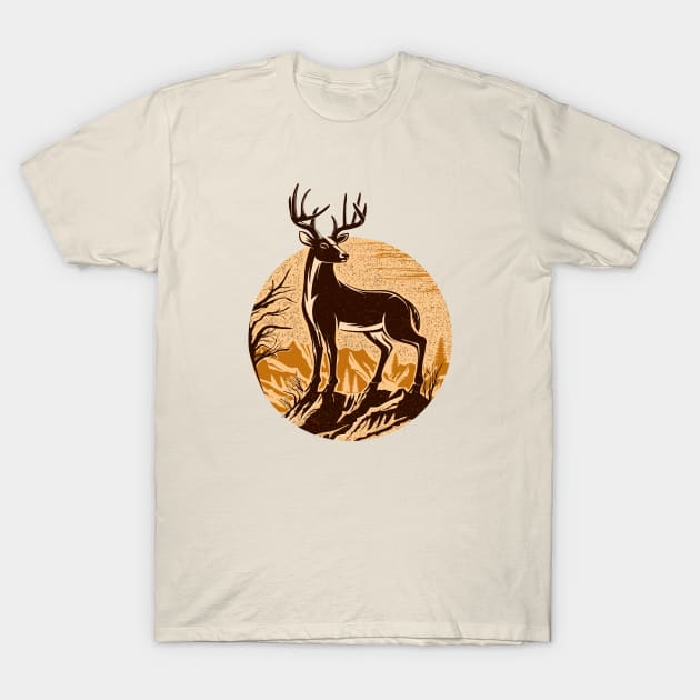 Deer T-Shirt by michony